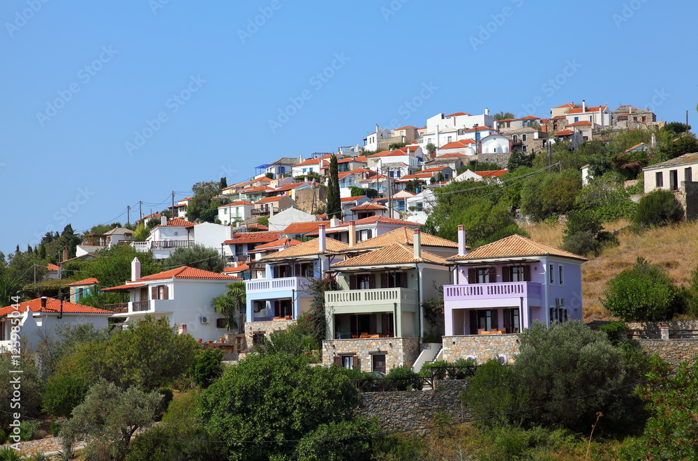Obraz premium Alonissos island,Old Village,Greece