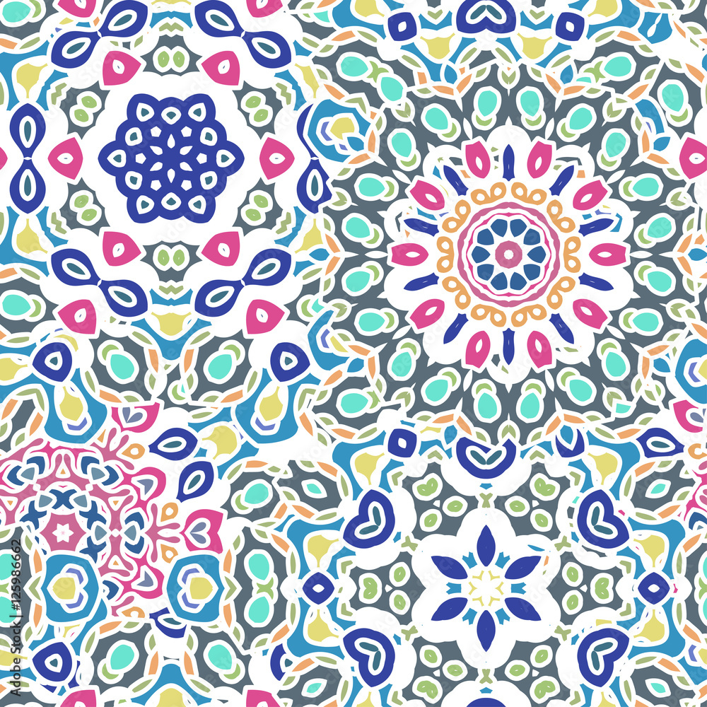 Mandala pattern for printing on fabric or paper. Mandala pattern for printing on fabric or paper.