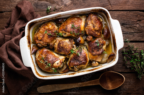 chicken thighs photo