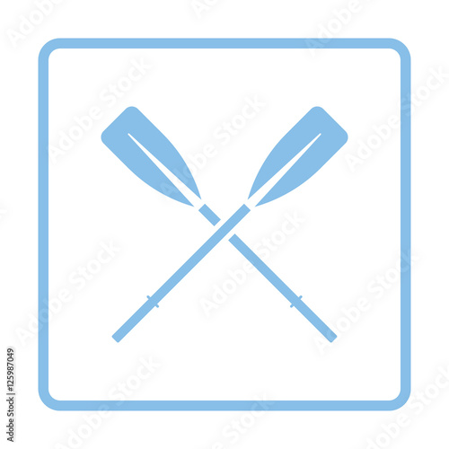 Icon of  boat oars