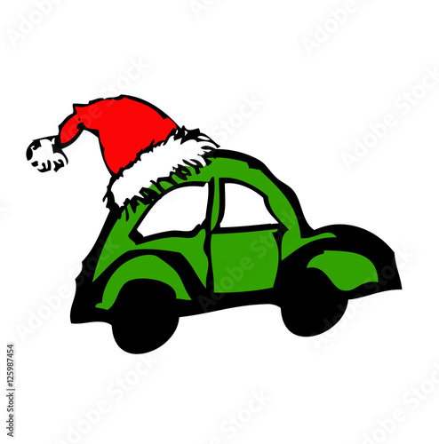 Weihnachtsauto