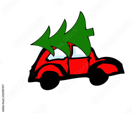 Weihnachtsauto