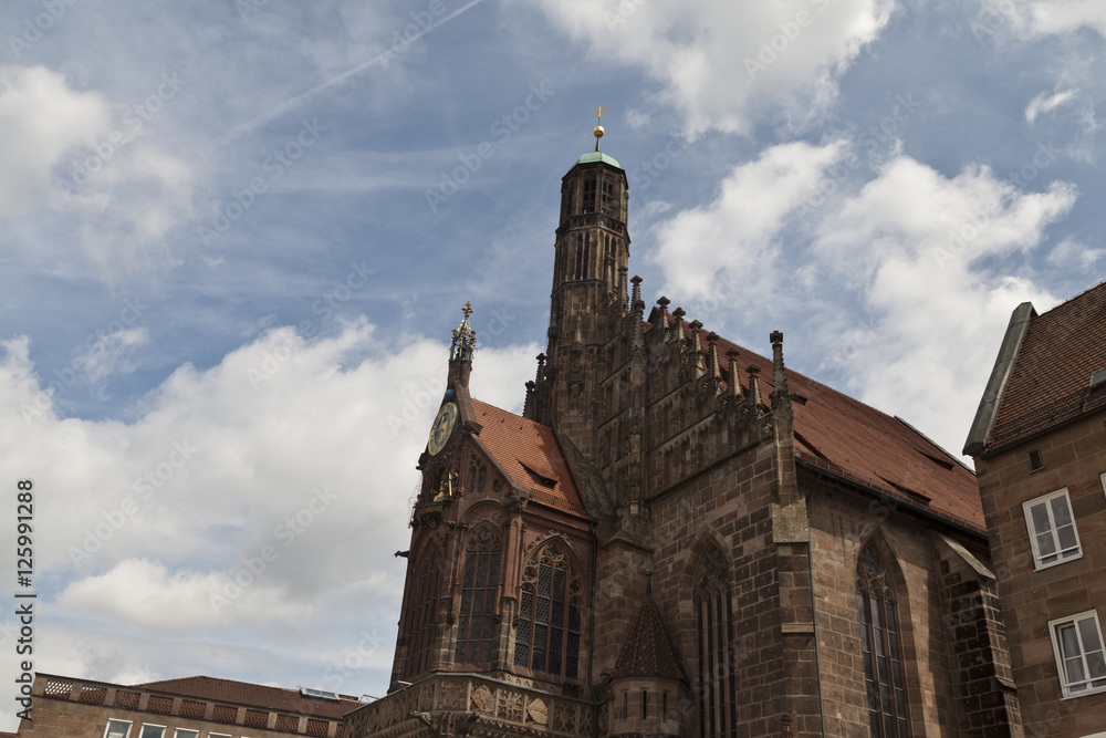 Церковь Девы Марии. Нюрнберг