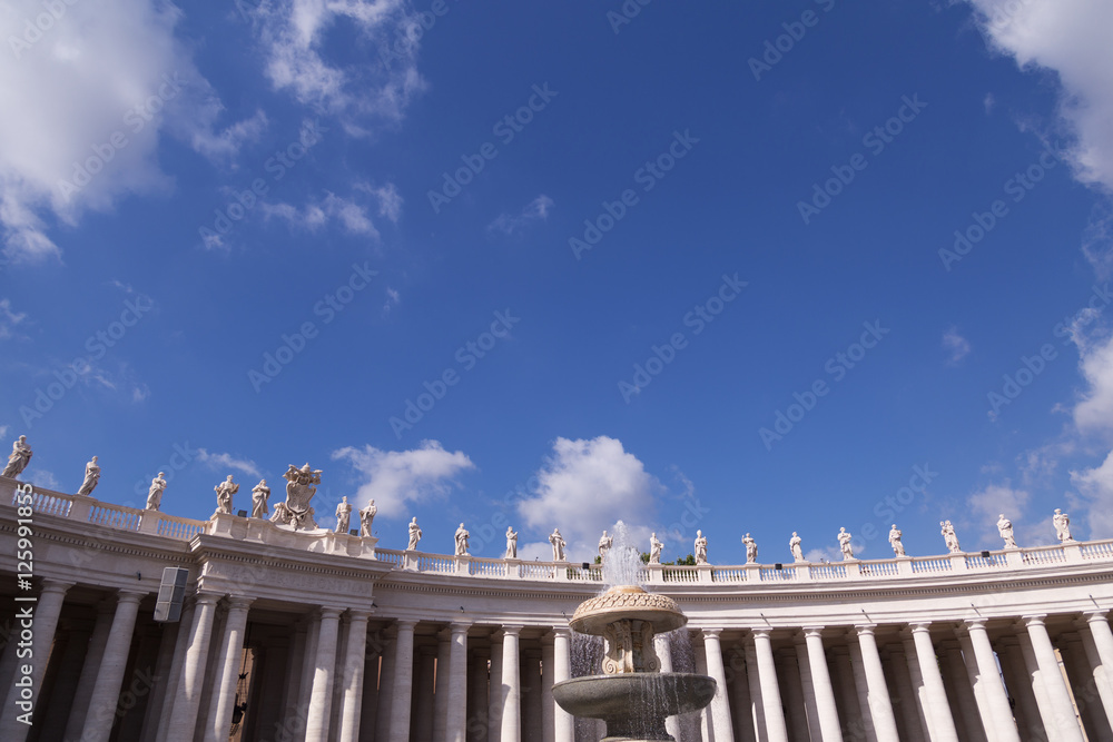 Fototapeta premium detail Vatican Square