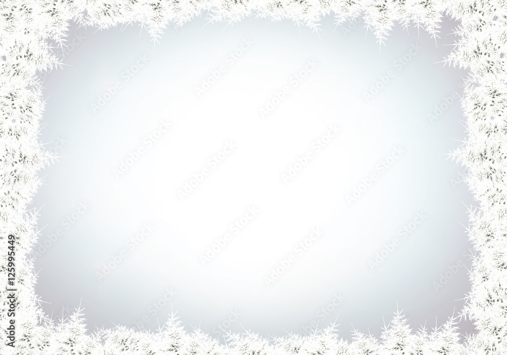 Christmas background with winter forest of Christmas trees Christmas background with winter forest of Christmas trees
