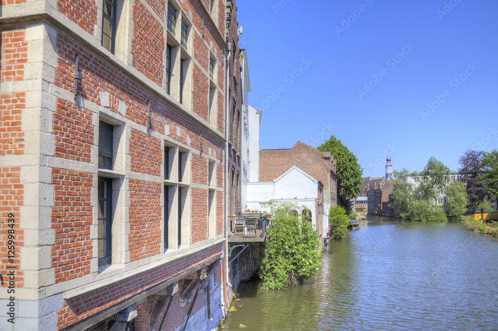 City of Ghent. Urban landscape City of Ghent. Urban landscape