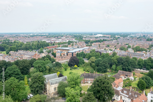 View of York, England. © moomusician