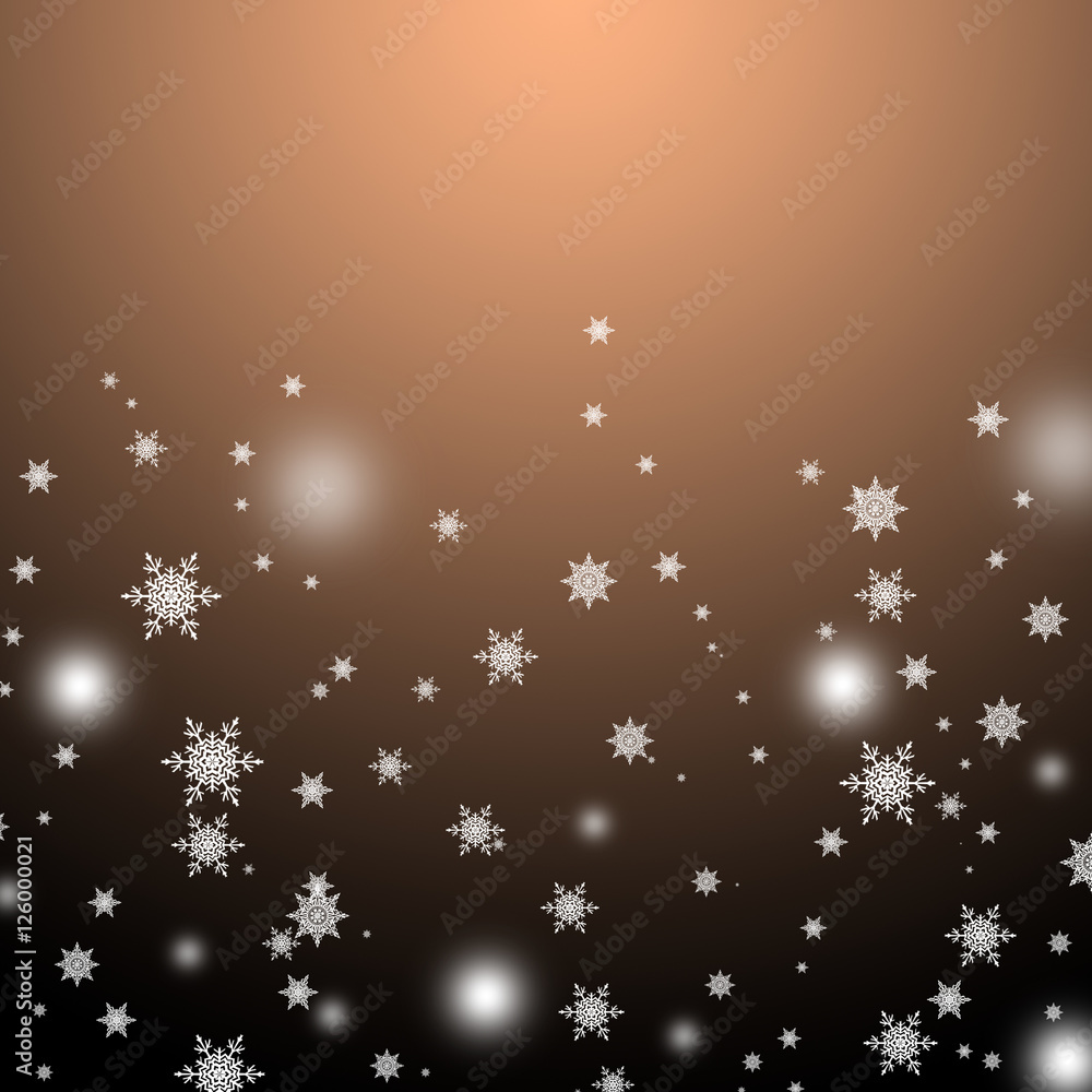 Fotografie snowflakes,christmas card