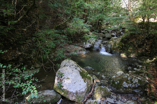 愛媛県　三滝渓谷