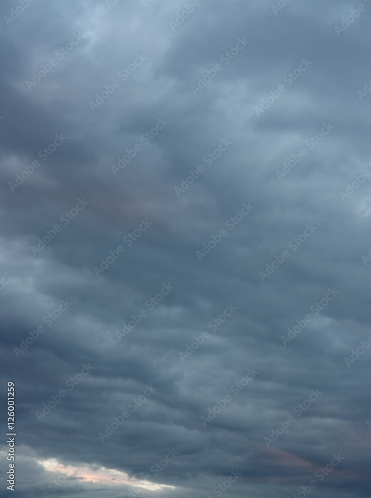 Fototapeta premium Beautiful evening sky