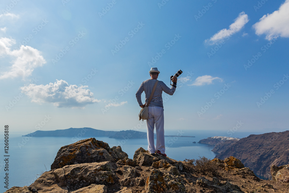 Photographer traveler