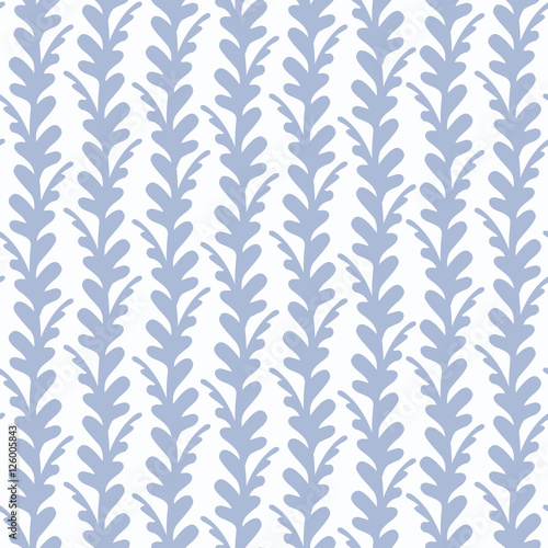 Girlanden in Blau