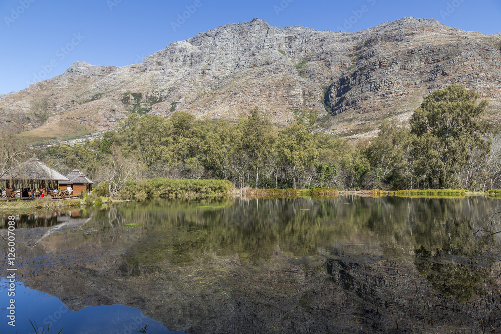 Mountain and Lake