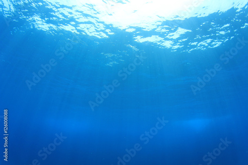 Underwater blue background © Richard Carey