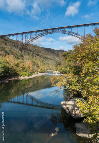 New River Gorge Bridge in West Virginia © steheap