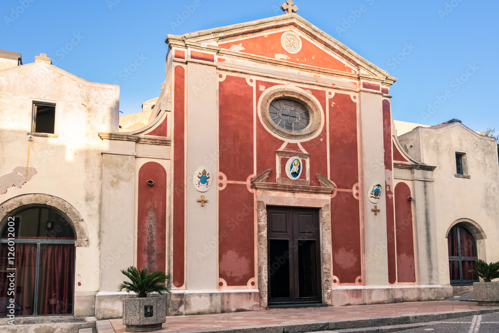 The Basilica of Sant'Antioco Martyr, Sardinia, Italy.
