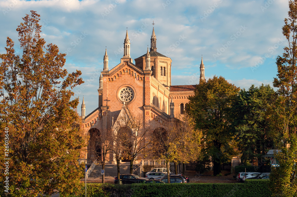 Ταπετσαρία Church of Madonna delle Grazie. Pordenone Italy.