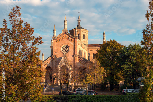 Church of Madonna delle Grazie. Pordenone Italy.
