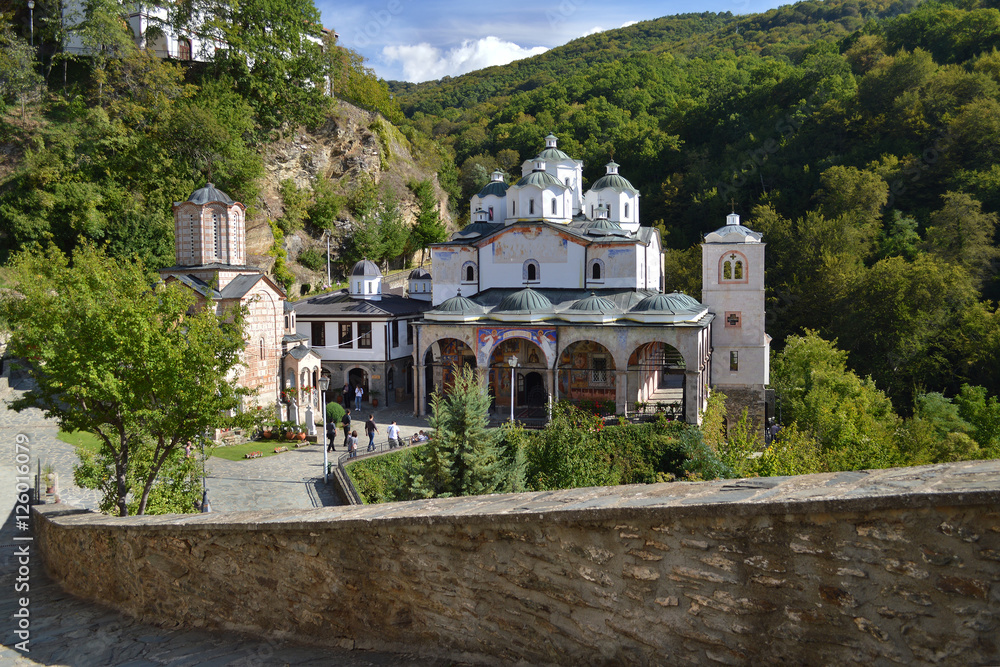 Osogovo Monastery near Kriva Palanka, Macedonia