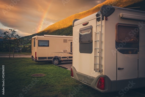 Camping Under the Rainbow