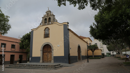 Konstfotografi Iglesia Parroquial de San Antonio Abad en Arona, Santa Cruz de Tenerife, España