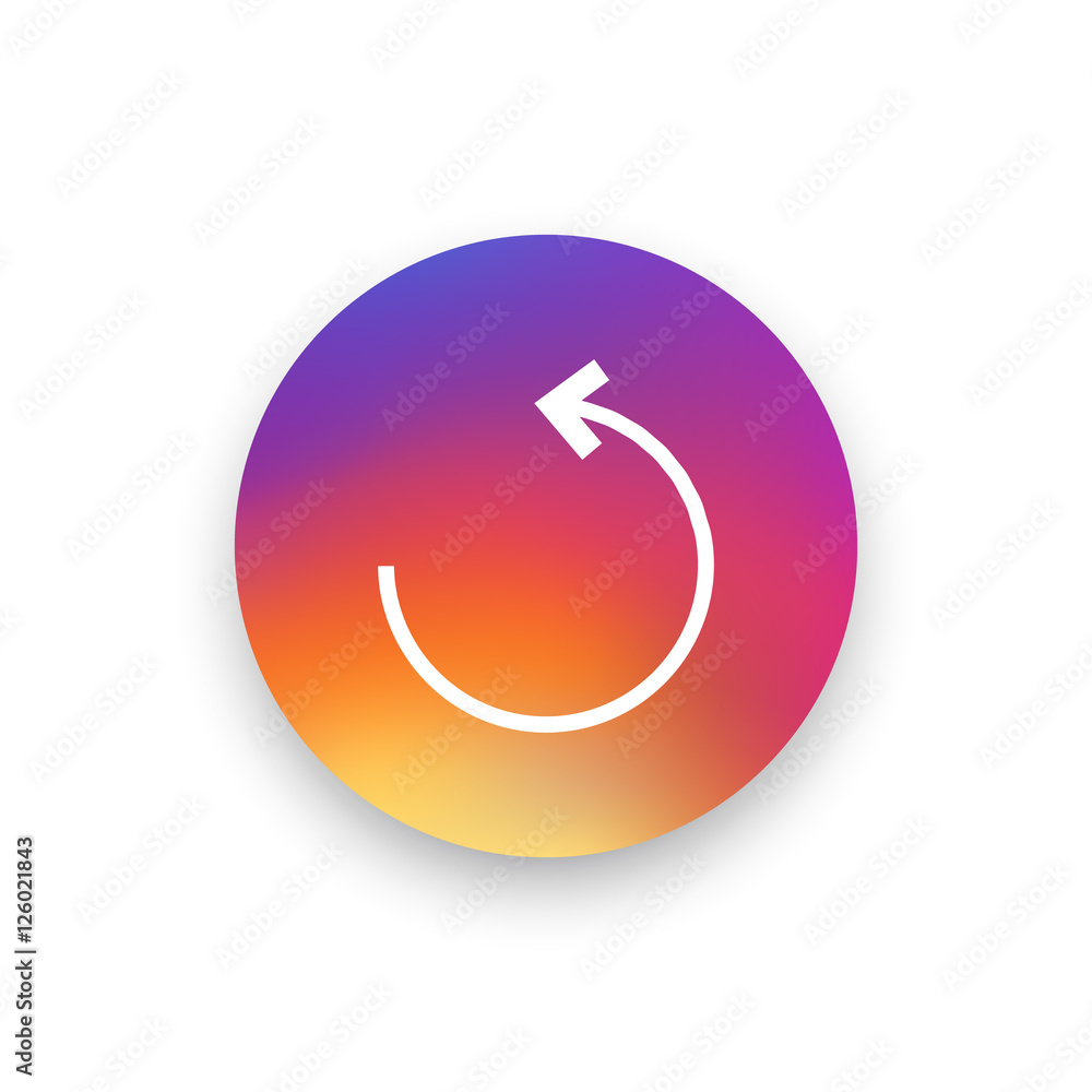 Reload icon vector, clip art. Also useful as logo, circle app icon, web UI element, symbol, graphic image, silhouette and illustration. Reload icon vector, clip art. Also useful as logo, circle app icon, web UI element, symbol, graphic image, silhouette and illustration.