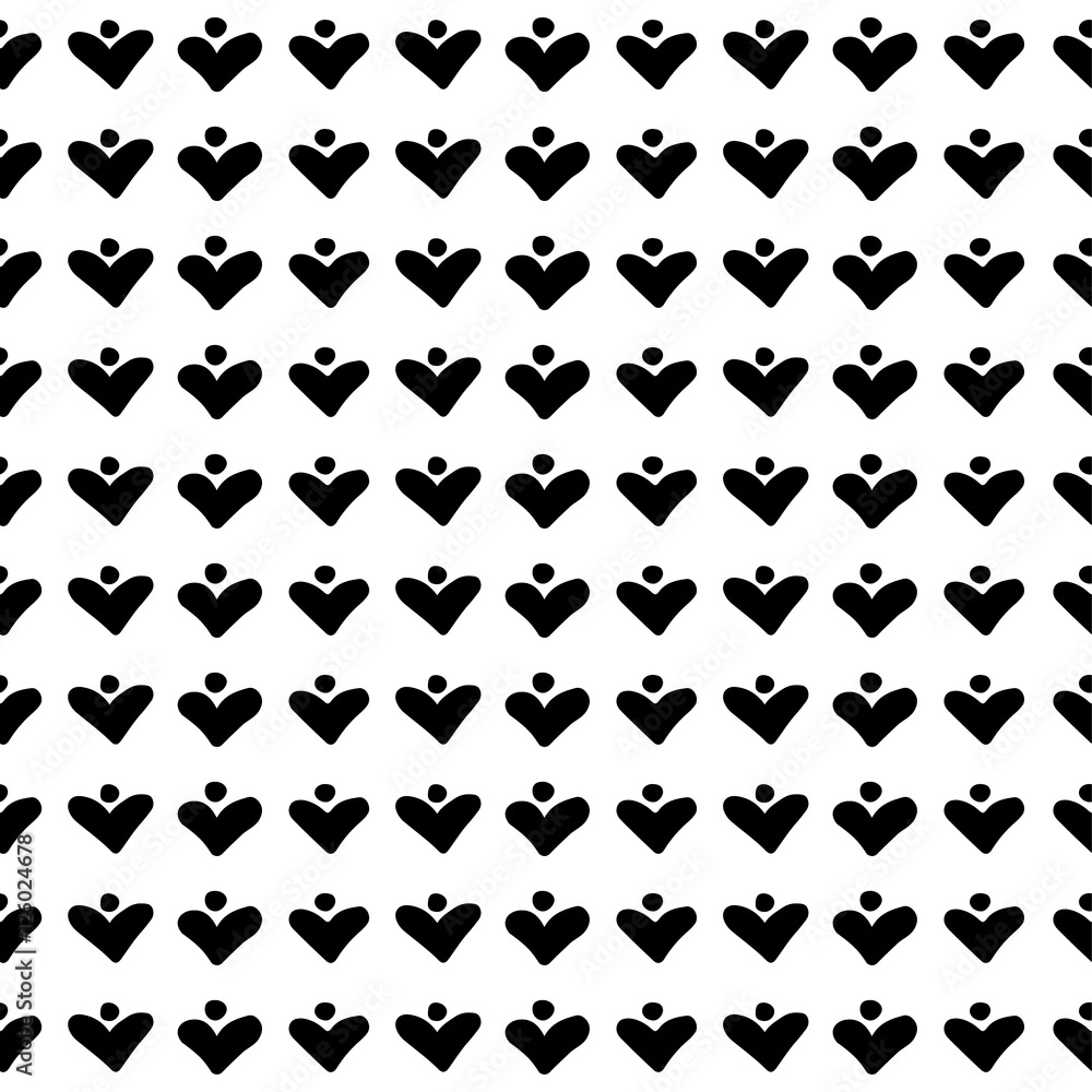 Vector seamless pattern, graphic illustration Vector seamless pattern, graphic illustration