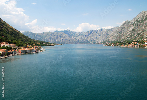 The bay of Kotor (Montenegro)