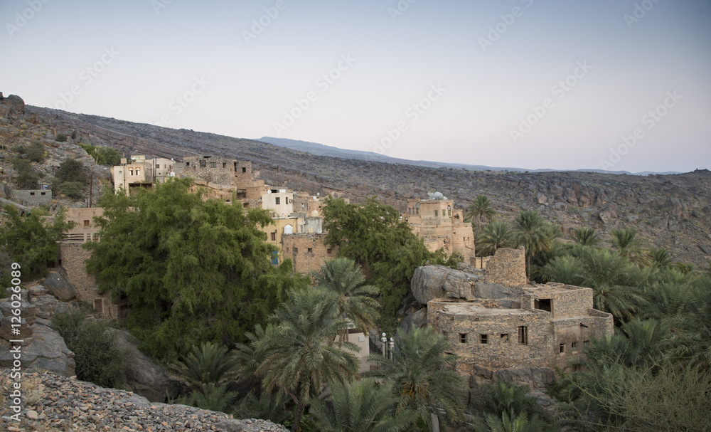 Misfat al Abereen in Nizwa, Oman