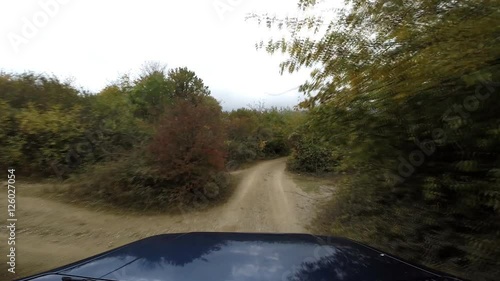 jeep in the mountains go-pro