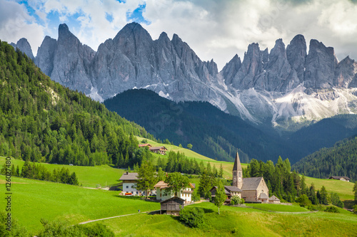 Val di Funes, South Tyrol, Italy photo