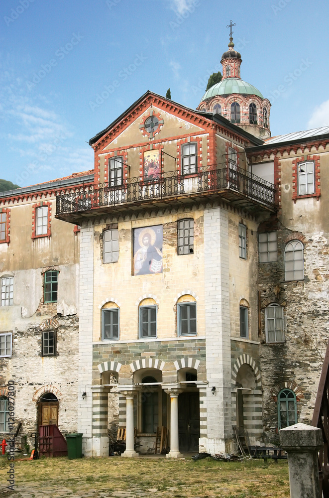 Fototapeta premium Skete of St. Andrew on Mount Athos