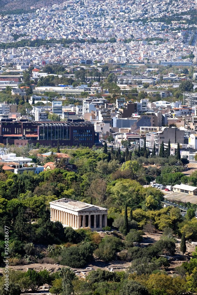 Temple of Hephaestus and Athens