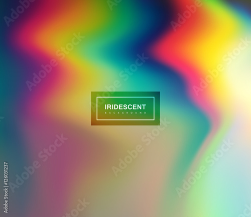 Fluid iridescent multicolored background.