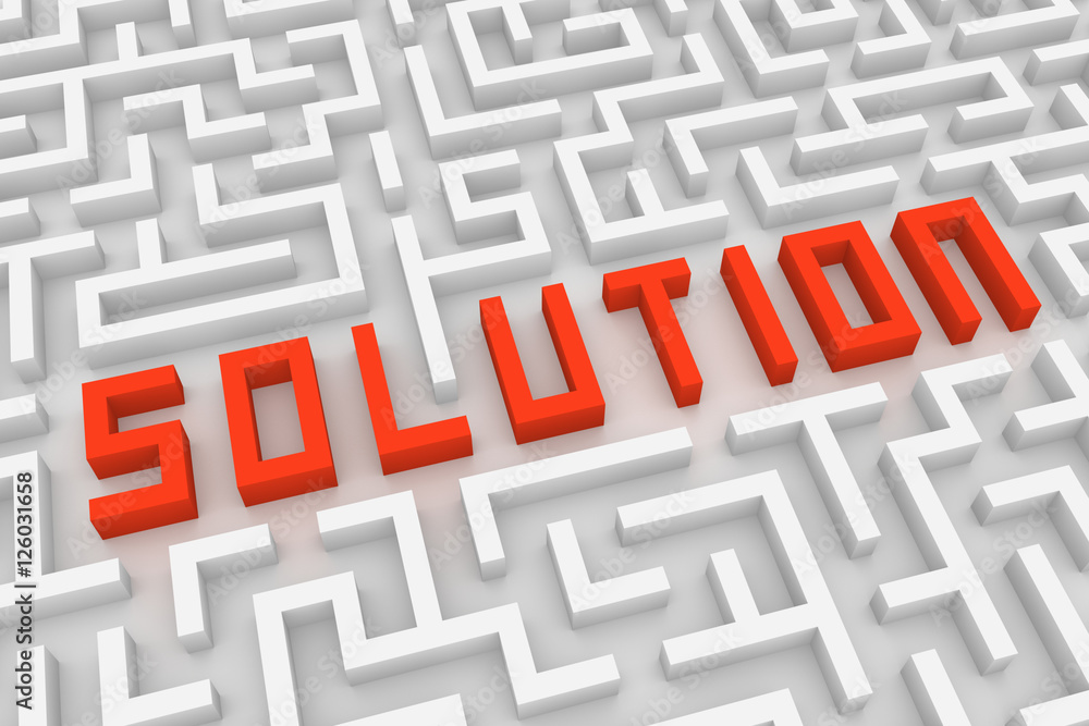Labyrinth with word solution Labyrinth with word solution