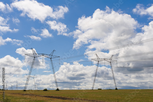 High voltage power line