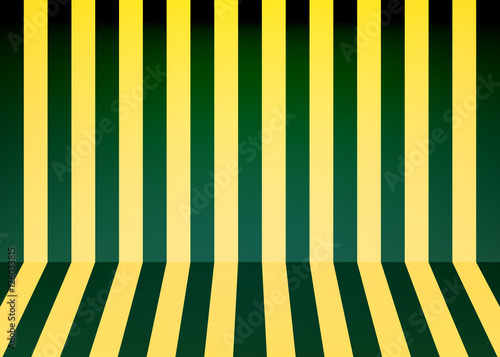 Abstract color stripes