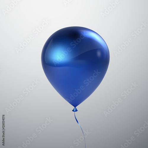 Realistic glossy balloon
