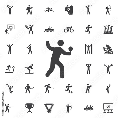 tennis icon Vector Illustration on the white background.