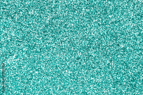 Canvas Print Glittery teal turquoise aqua and mint color glitter sparkle confetti texture bac