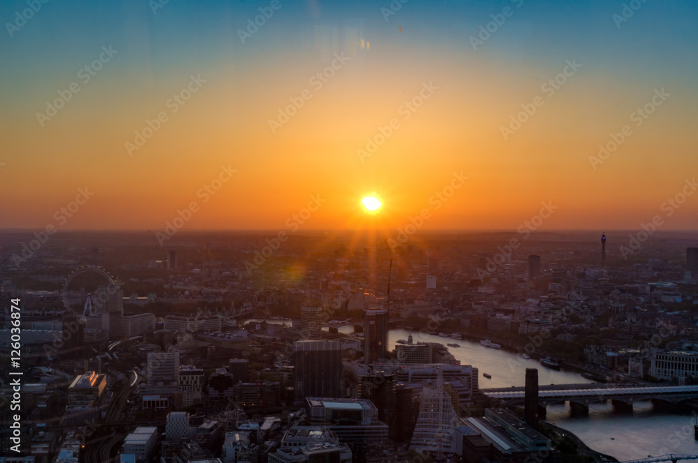 Londonian sunset