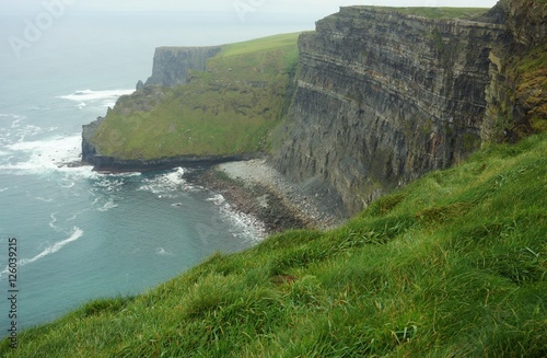 The Cliffs of Moher (Aillte an Moher) in County Clare, Ireland photo