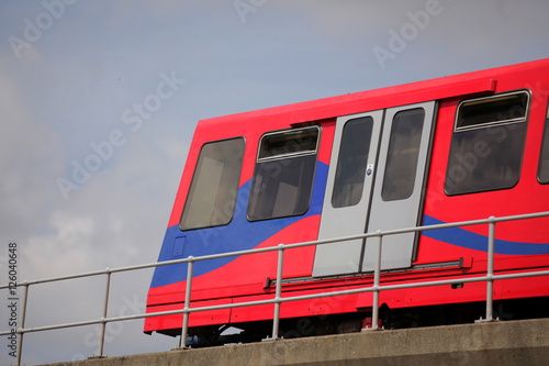 London DLR train