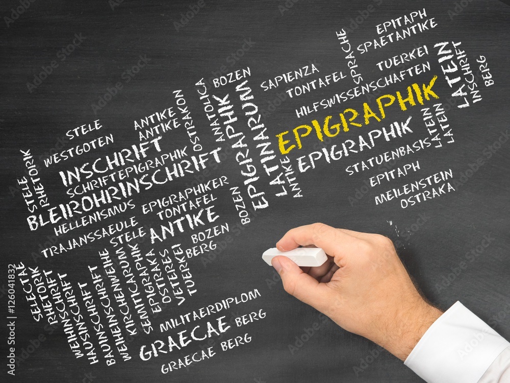 Epigraphik Stock Illustration Adobe Stock