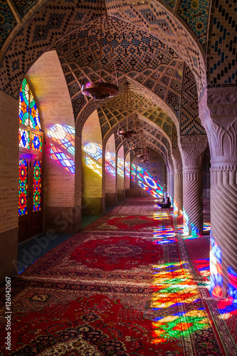 Der Iran - Shiraz  Nasir al Mulk Moschee photo
