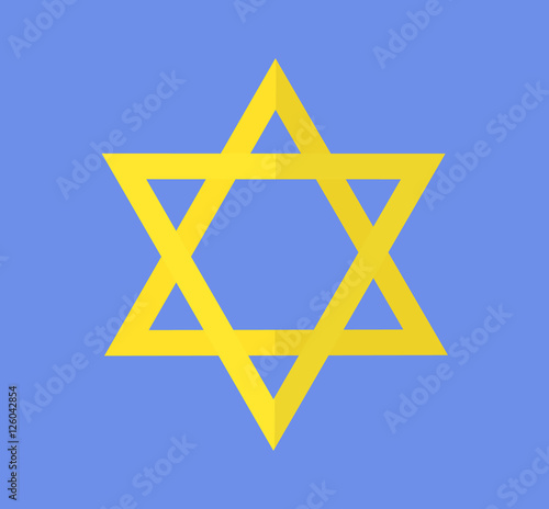Jewish Holiday Hanukkah icons set. Vector illustration