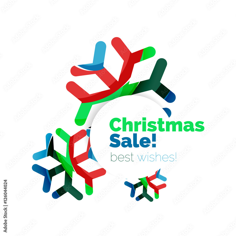Christmas and New Year promotion banner design Christmas and New Year promotion banner design