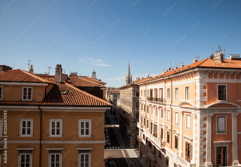 View of Trieste roof