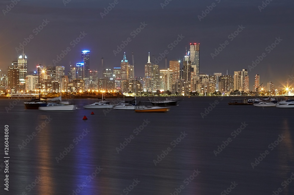 Melbourne city view