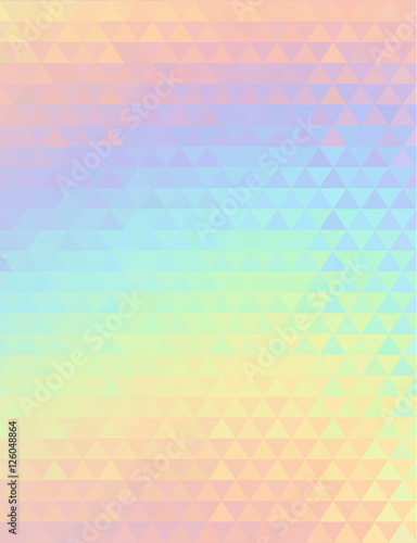 Wallpaper Mural Holographic geometric vector background. 80s and 90s fashion design. Hologram vibrant style, trend art poster. Holography futuristic template. Shiny effect for vibrant banner Torontodigital.ca